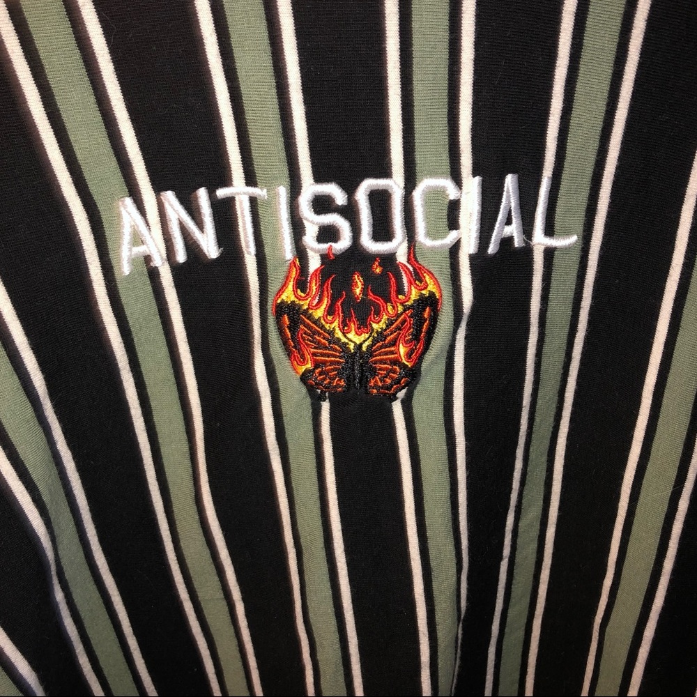 Stripe Antisocial shirt